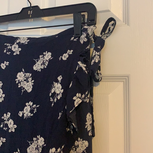 💜 2/25 High Low Floral Maxi Skirt - Picture 4 of 6